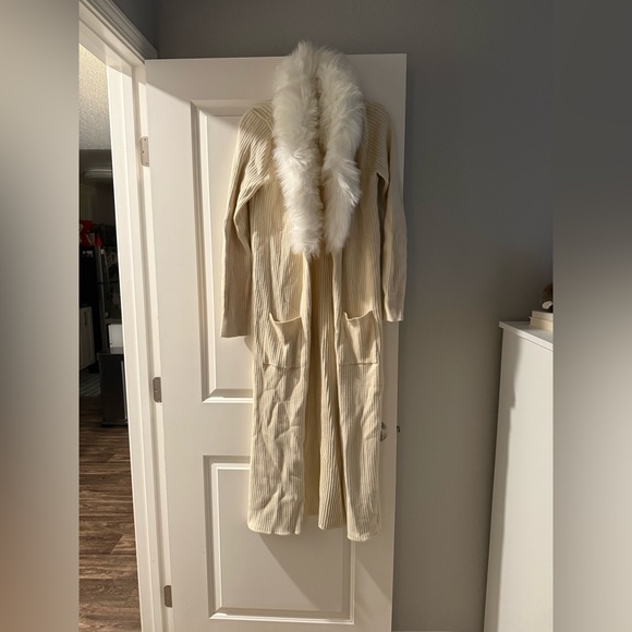 Show Me Your Mumu Lombardi Faux Fur Long Cardigan - Picture 5 of 5